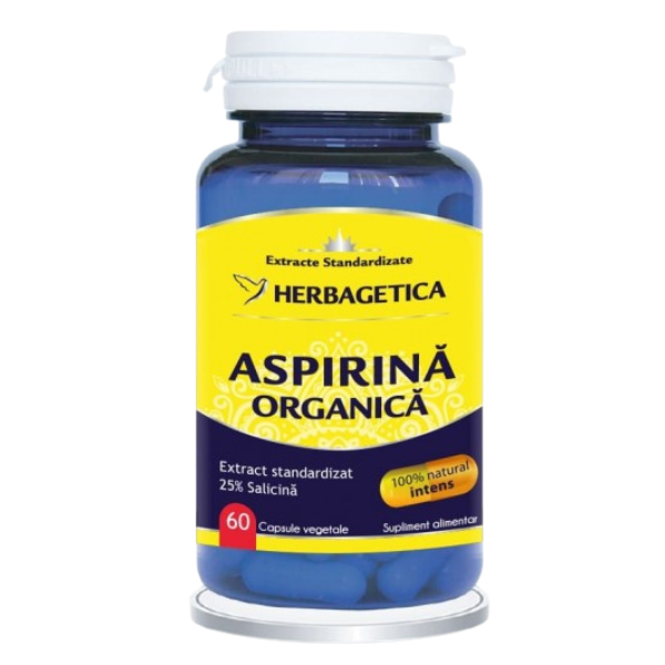 Aspirina Organica | 60 capsule