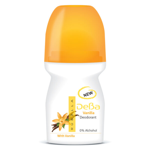 Deodorant Roll-on pentru femei "DEBA" Vanilie | 50 ml