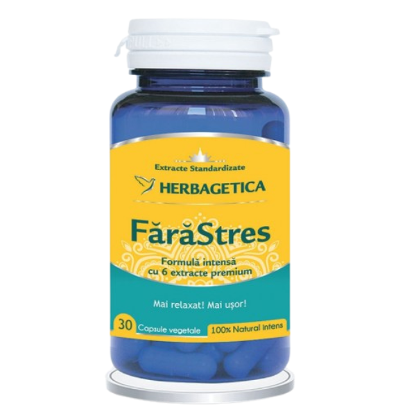 FaraStres, Herbagetica | 30 capsule