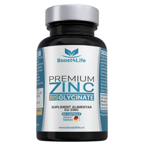 Zinc Bisglicinat Premium, Boost4Life | 60 capsule