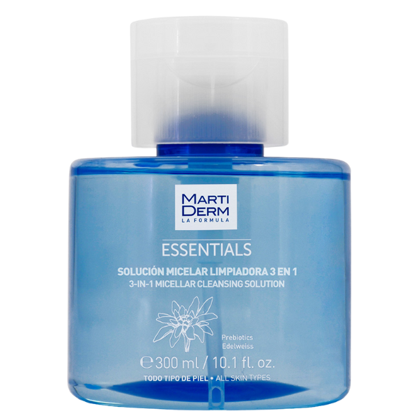 Solutie micelara demachianta 3 in 1 Essentials, Martiderm | 300 ml