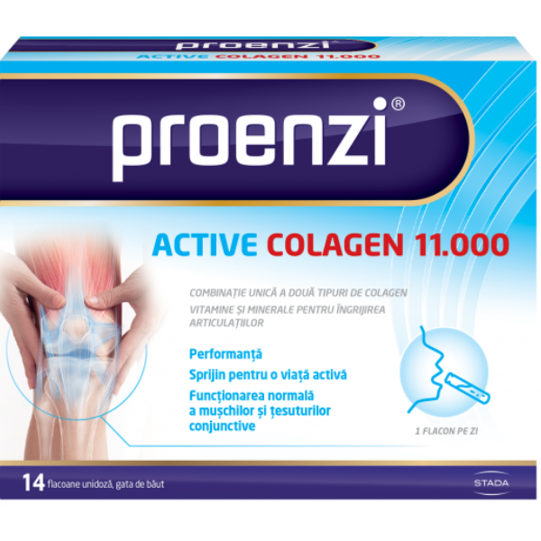 Proenzi Active Colagen lichid 11000, Walmark | 14 flacoane
