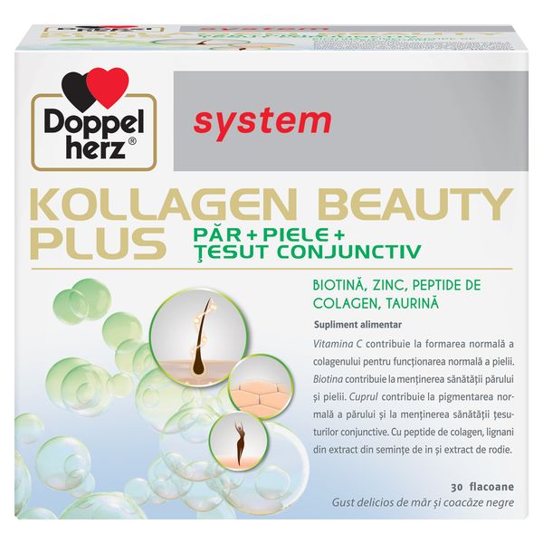 Kollagen Beauty Plus, Doppelherz System | 30 fiole
