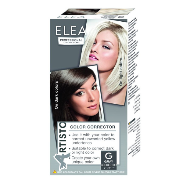 Corector de culoare G - Gri Artisto, Elea Professional | 120 ml