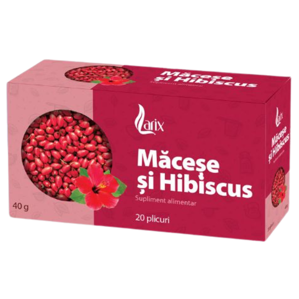 Ceai Macese si Hibiscus, Larix | 20 plicuri
