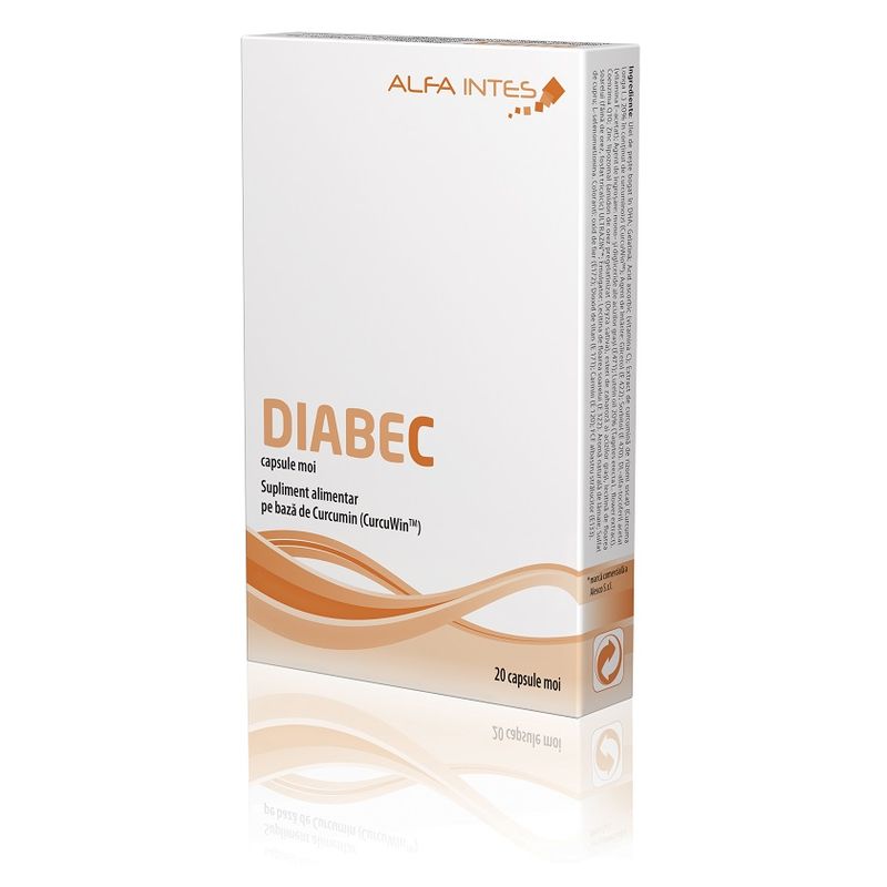 Diabec, Alfa Intes | 20 capsule moi
