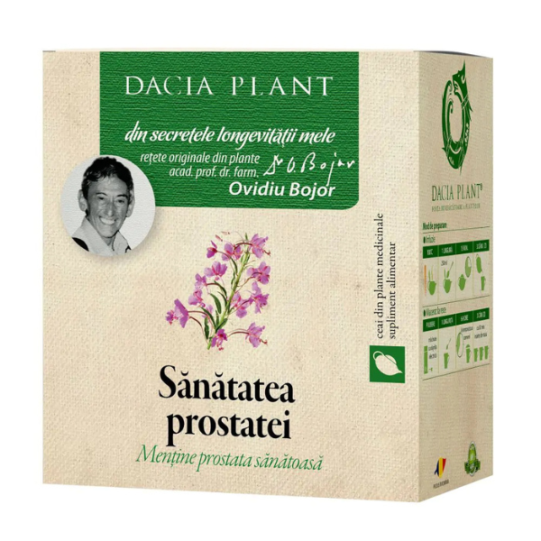 Ceai Sanatatea Prostatei, Dacia Plant | 50 g
