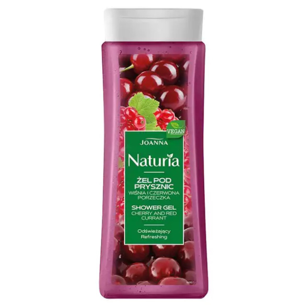 Gel de dus Cirese si Coacaze Naturia, Joanna | 300 ml