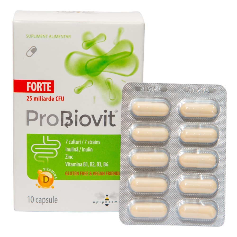 ProBiovit Forte, Apipharma | 10 capsule