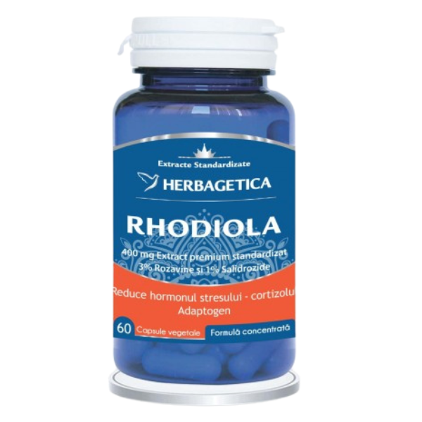 Rhodiola, Herbagetica | 60 capsule