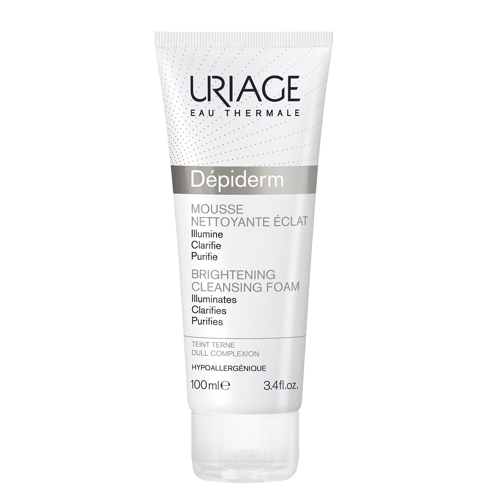 Spuma de curatare depigmentanta Depiderm, Uriage | 100 ml