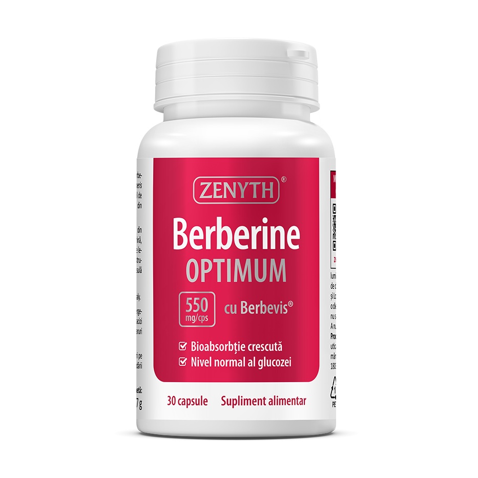 Berberine optimum, 550 mg, Zenyth | 30 capsule