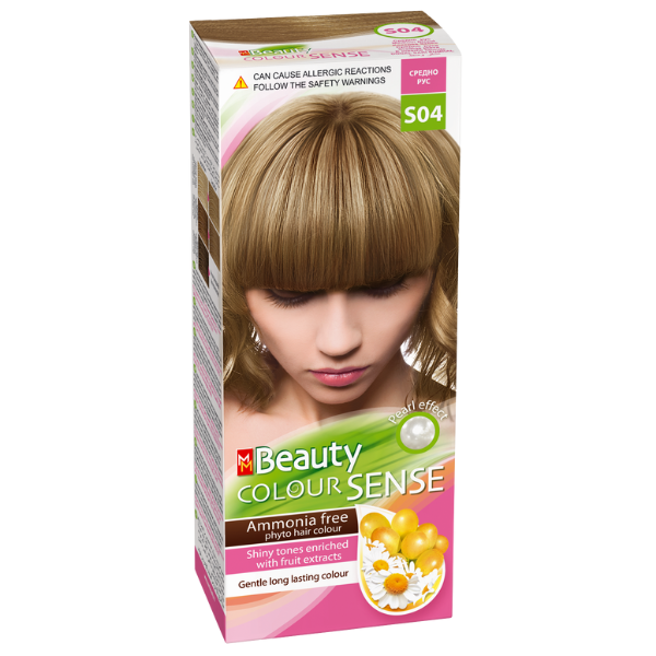 Vopsea de par S04 - Blond Natural, MM Beauty Colour Sense