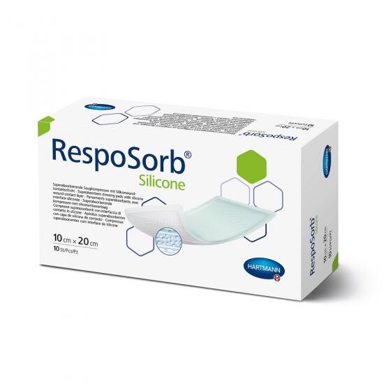 PANSAMENT RESPOSORB SILICONE 10X20CM 10BUC