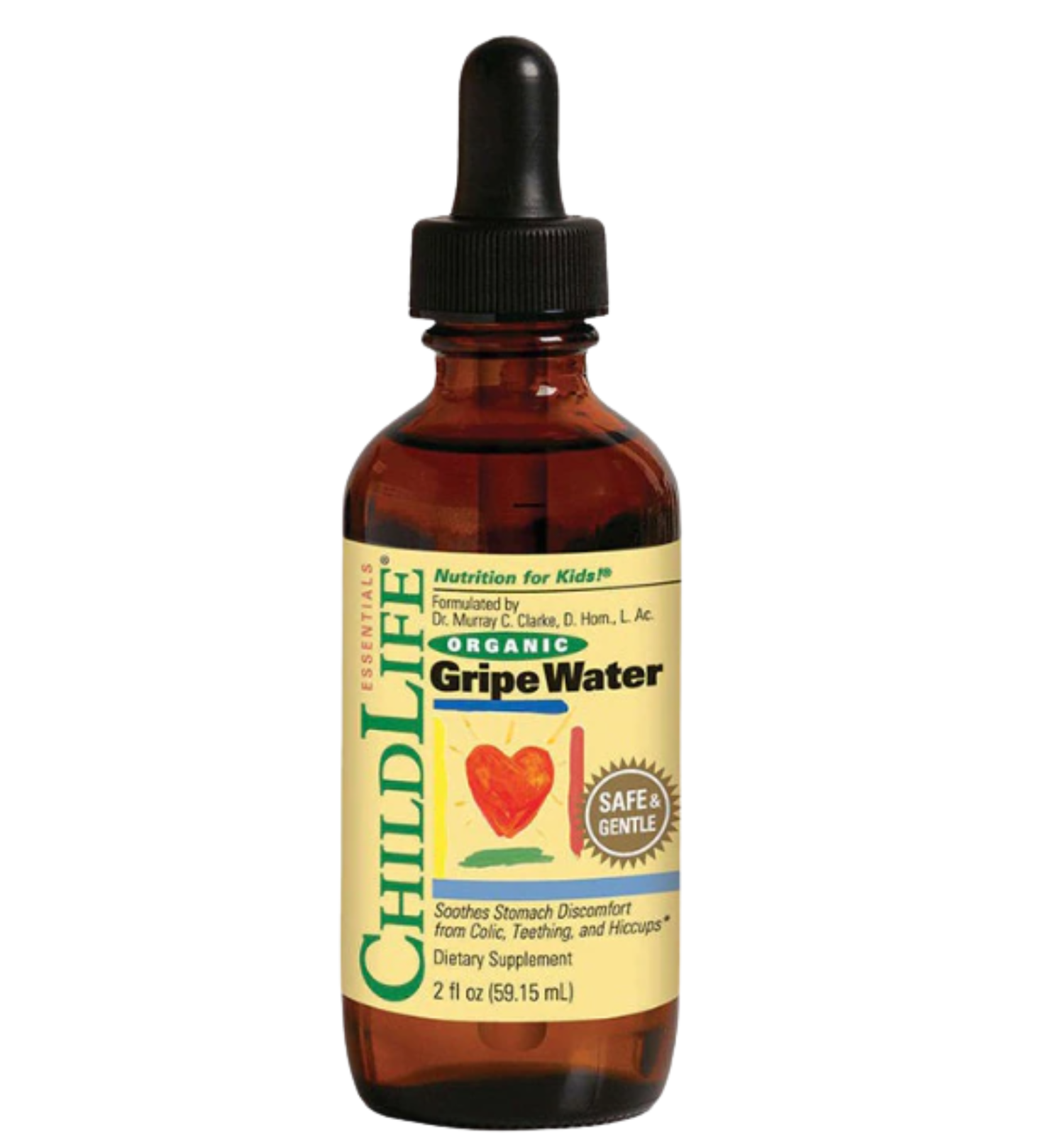 Picaturi colici Gripe Water ChildLife Essentials, Secom | 59.15 ml