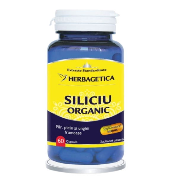 Siliciu Organic, Herbagetica | 60caps