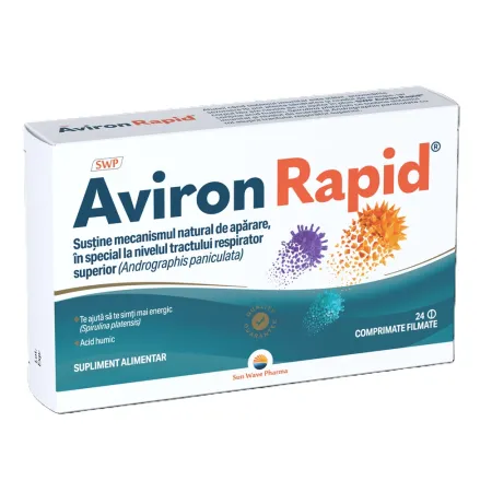 Aviron Rapid, Sun Wave Pharma | 24 comprimate filmate