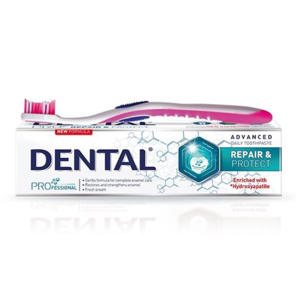 Pasta de dinti Dental Pro Advanced Protect 3D Whitening, Rubella | 75 ml