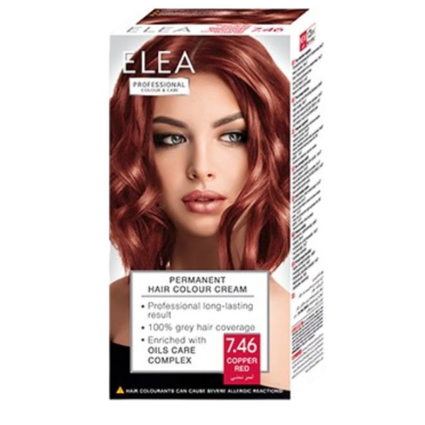 Vopsea de par 7.46 - Roscat-Aramiu , Elea Professional | 123 ml