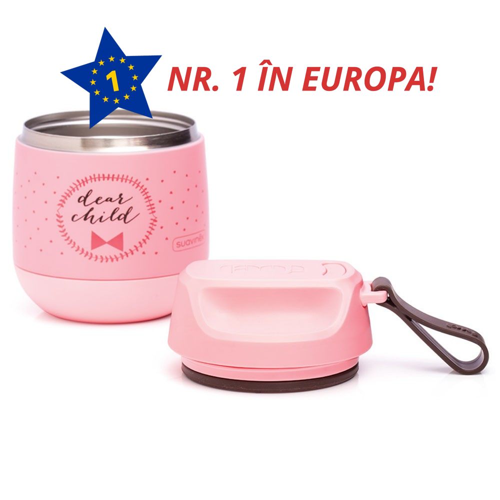 TERMOS 350ML ROZ INOX 100% MANCARE SOLIDA 032412 3303515