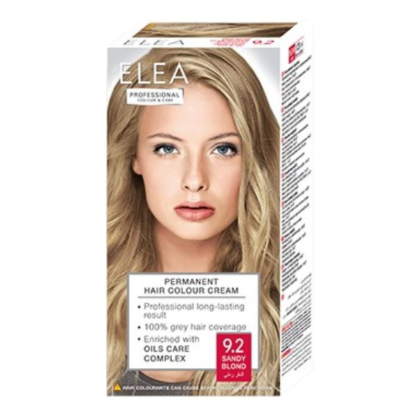 Vopsea de par 9.2 - Blond Nisipiu, Elea Professional | 123 ml