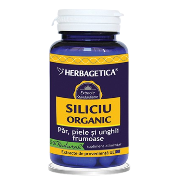 Siliciu Organic, Herbagetica | 30 capsule
