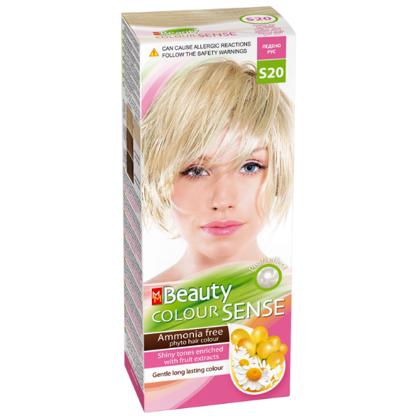 Vopsea de par S20 - Blond Perlat, MM Beauty Colour Sense