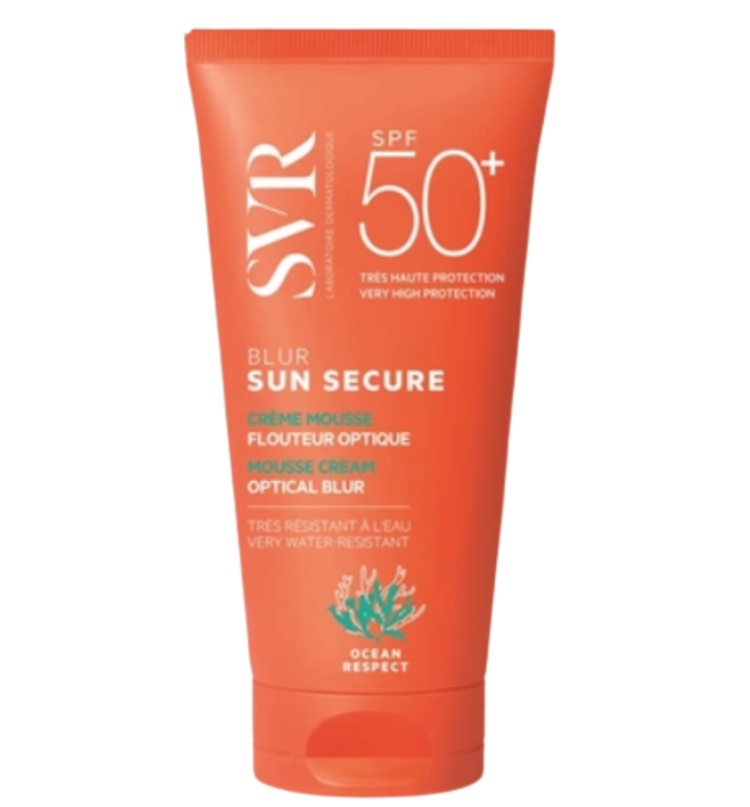 Crema spuma nuantatoare pentru protectie solara SPF50+ Sun Secure, SVR | 50 ml