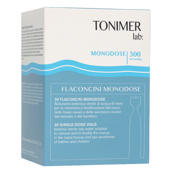 Apa de mare, solutie izotonica sterila, Tonimer | 30 flacoane x 5 ml
