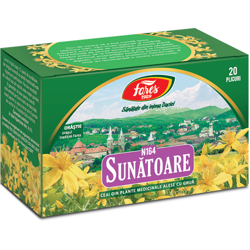 Sunatoare, N164, ceai la plic, Fares | 20 plicuri