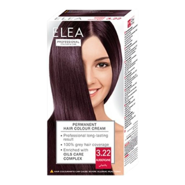 Vopsea de par 3.22 - Violet, Elea Professional | 123 ml