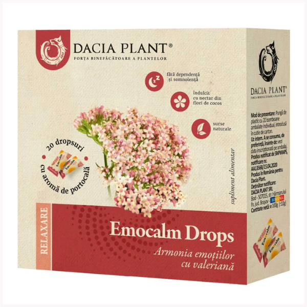 Emocalm Drops, Dacia Plant | 100 g
