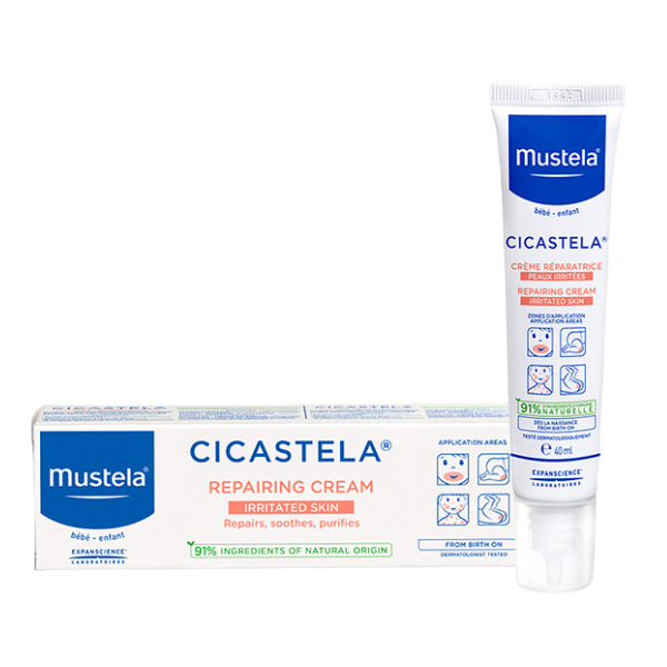 Crema reparatoare piele iritata Cicastela, Mustela | 40 ml