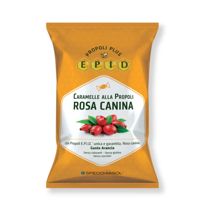 Bomboane cu extract de propolis si macese Epid, Specchiasol | 24 bomboane