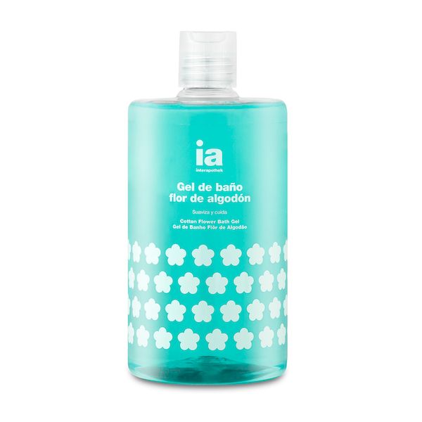 Gel de dus floare de bumbac, Interapothek | 750 ml