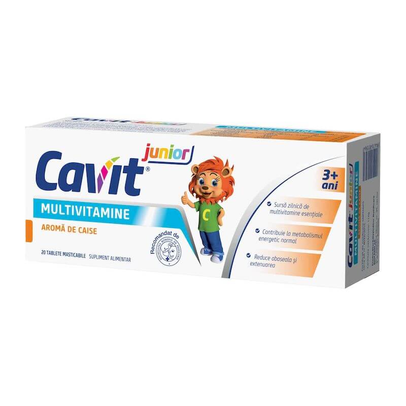 Cavit Junior cu aroma de caise