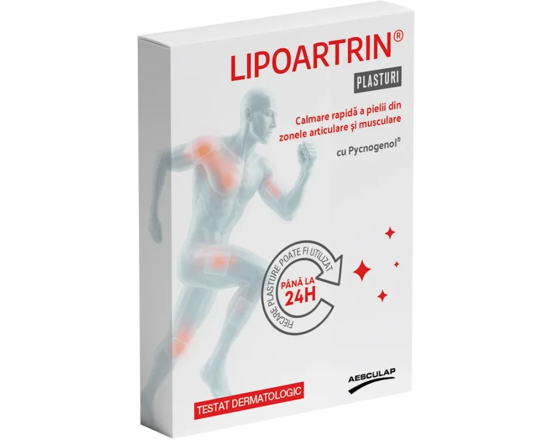 Lipoartrin plasturi, Aesculap | 5 bucati