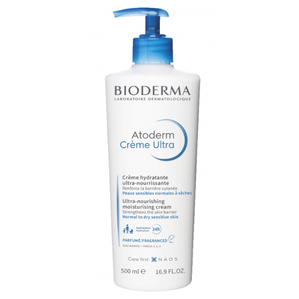 Crema Hidratanta Parfumata Atoderm Ultra, Bioderma | 500 ml