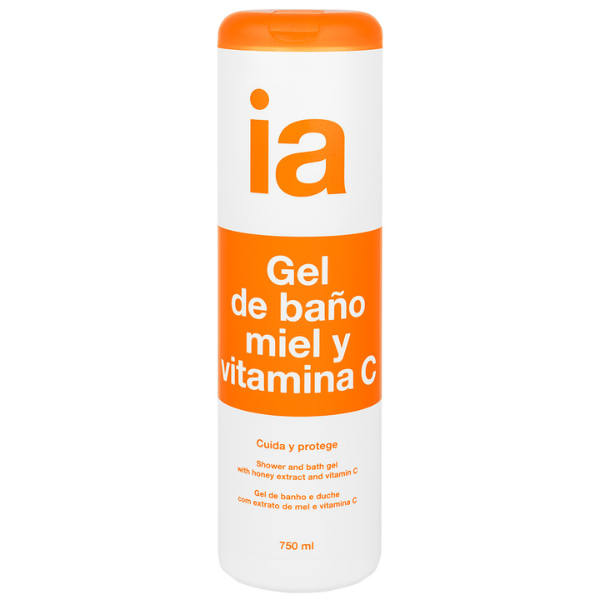 Gel de dus miere si Vitamina C, Interapothek | 750 ml