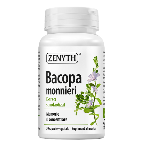 Bacopa monnieri, Zenyth | 30 capsule