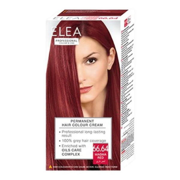 Vopsea de par 66.64 - Rosu-Magma, Elea Professional | 123 ml