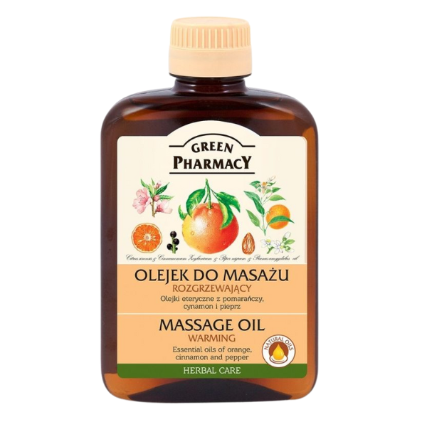 Ulei pentru masaj incalzire locala, Green Pharmacy | 200 ml