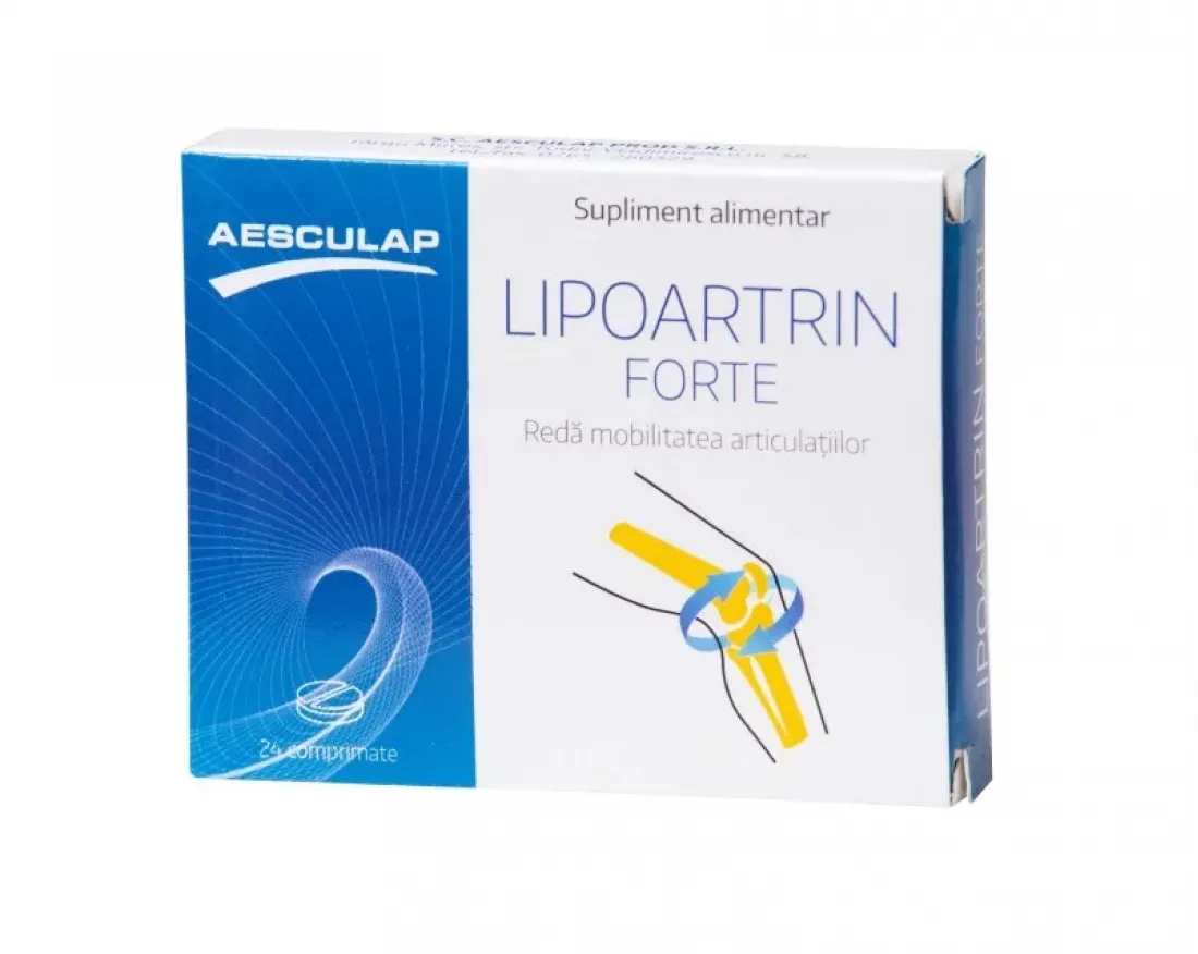 Lipoartrin Forte, Aesculap | 24 comprimate
