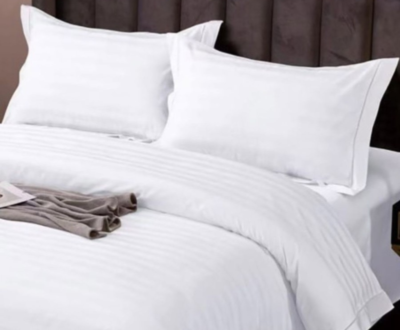 Set fete de perna Damasc alb, 50x70 cm, Ralex | 2 buc