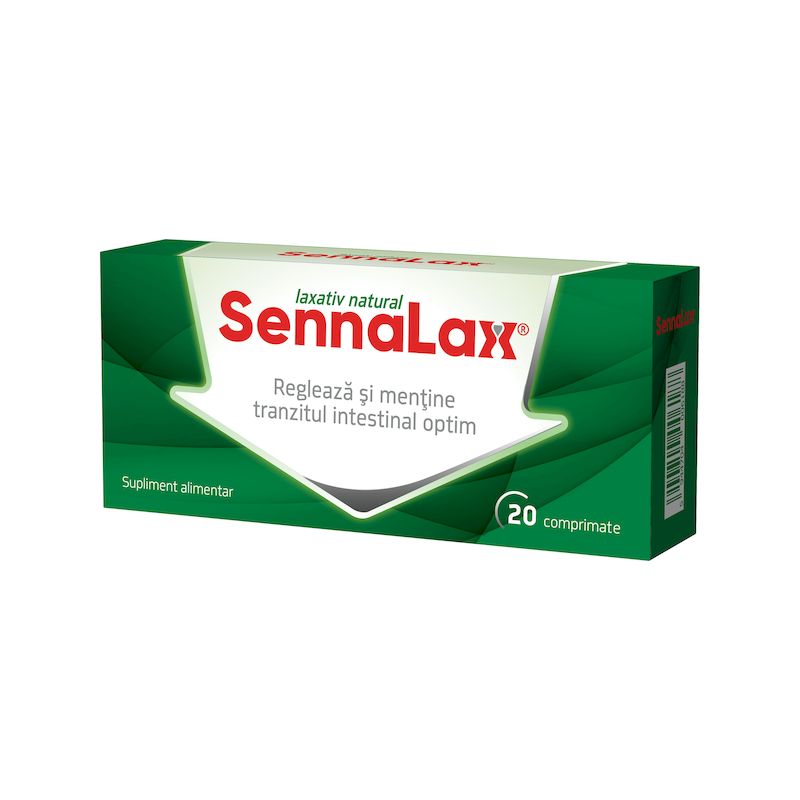 SennaLax laxativ natural | 20 comprimate