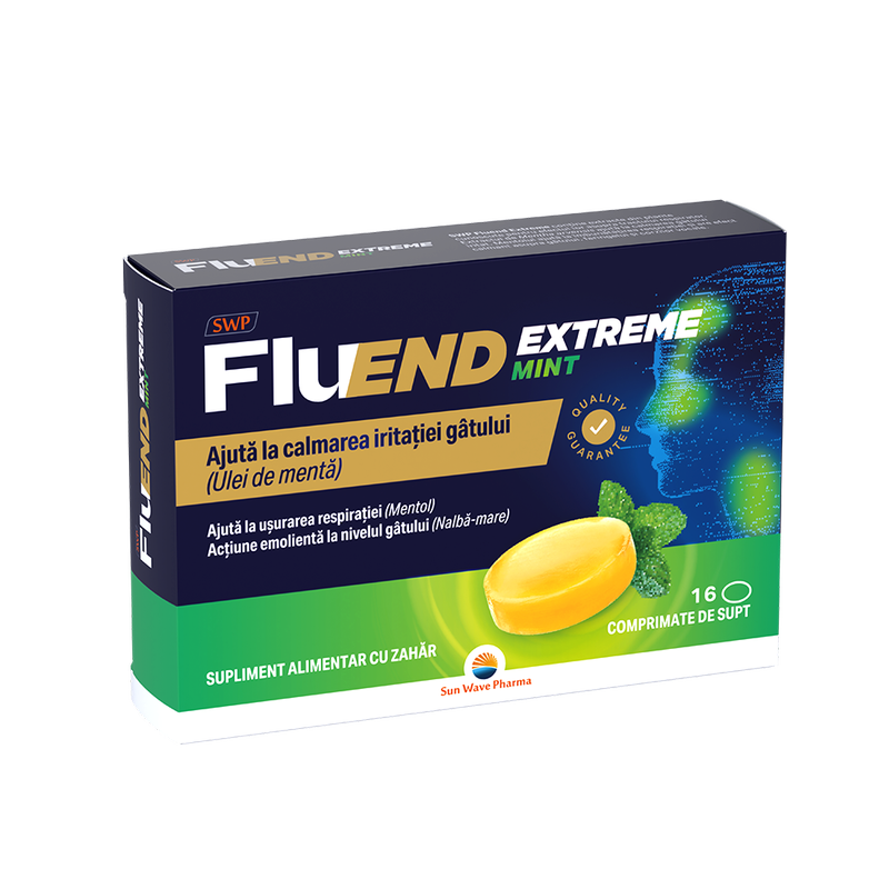 FluEnd Extreme, Sun Wave Pharma | 16 comprimate