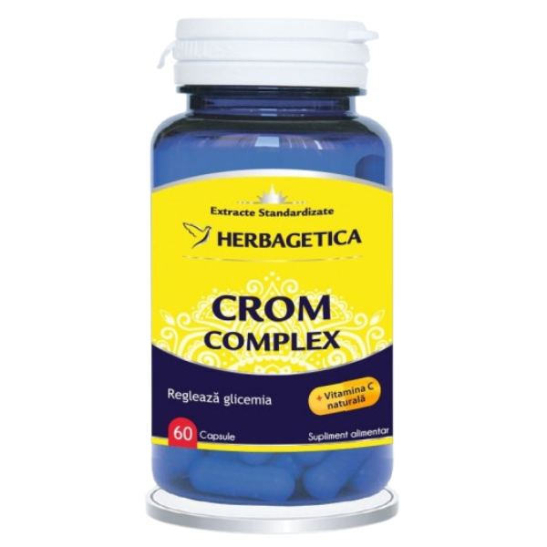 Crom Complex, Herbagetica | 60 capsule