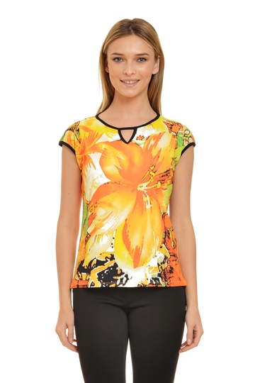 Bluza Lily CV17315 oranj solar, Cesy | marimea S