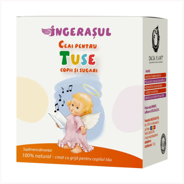 Ingeras Ceai Tuse, Dacia Plant | 50 g