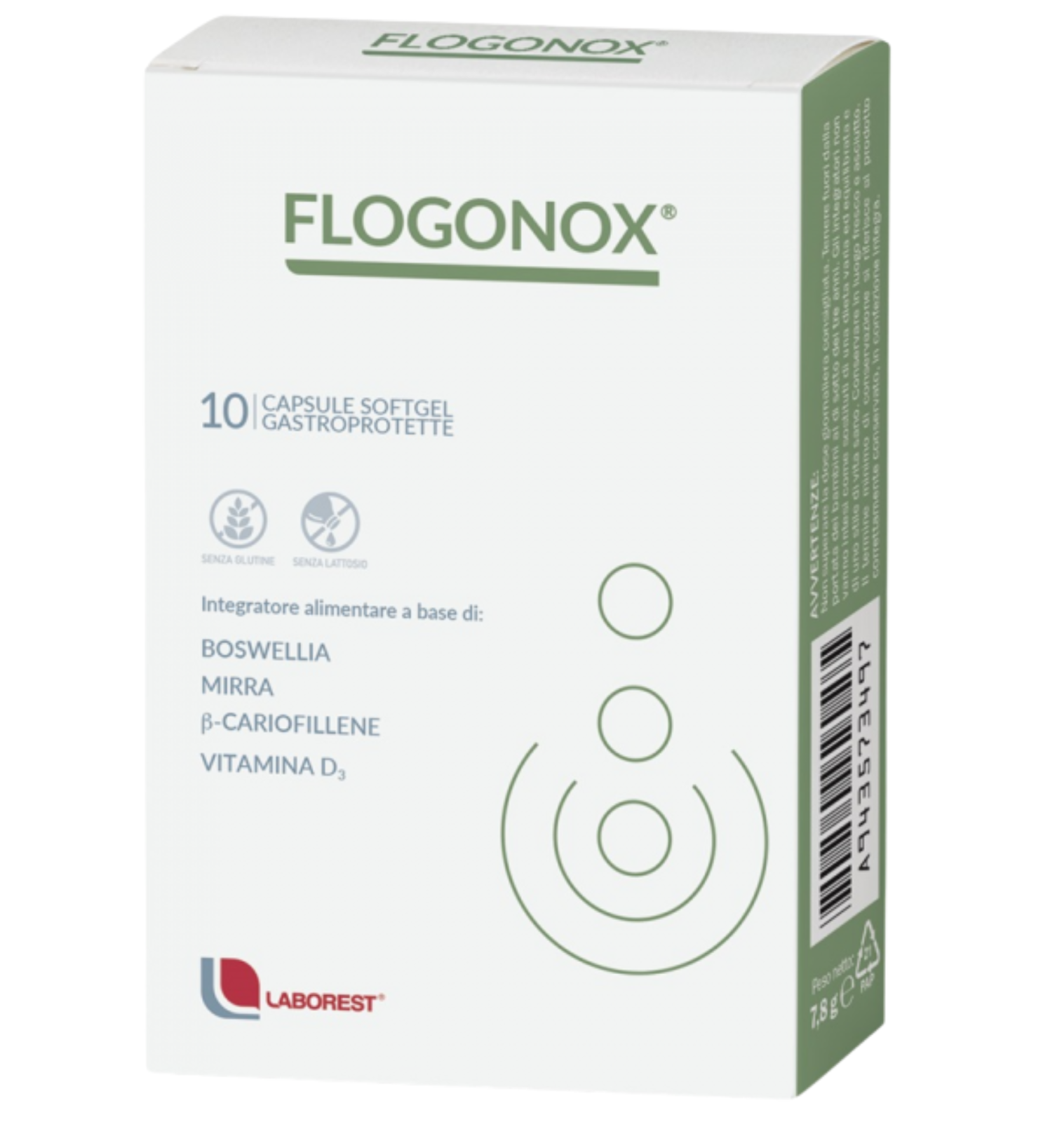 Flogonox, Laborest Italia | 10 capsule moi